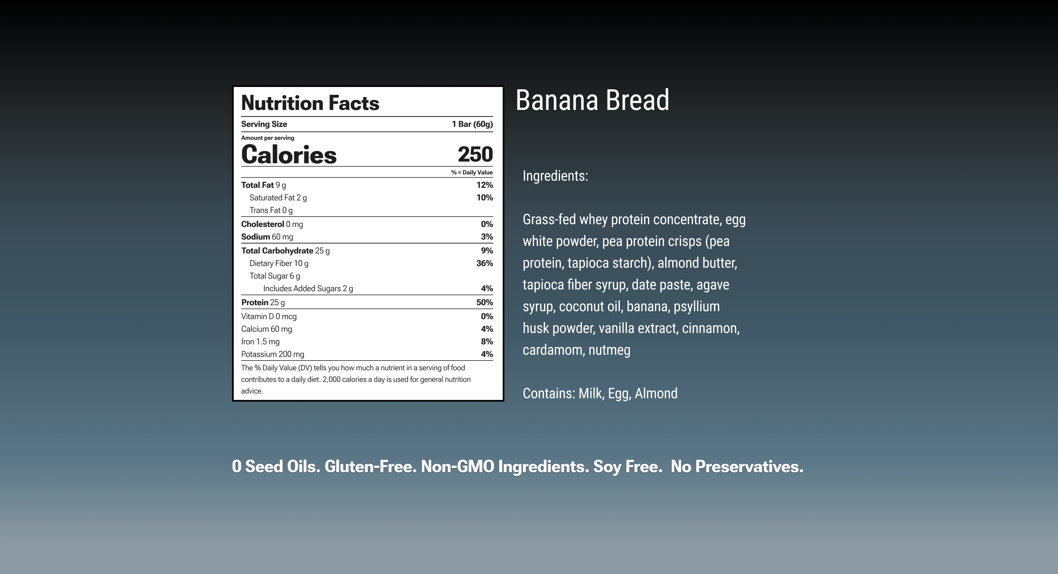 Banana Bread Bar